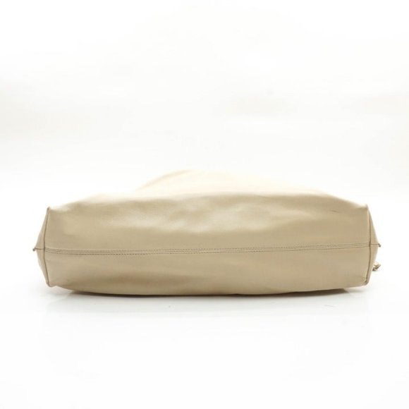 Auth Gucci Shoulder Bag Leather Cream - Picture 6 of 9